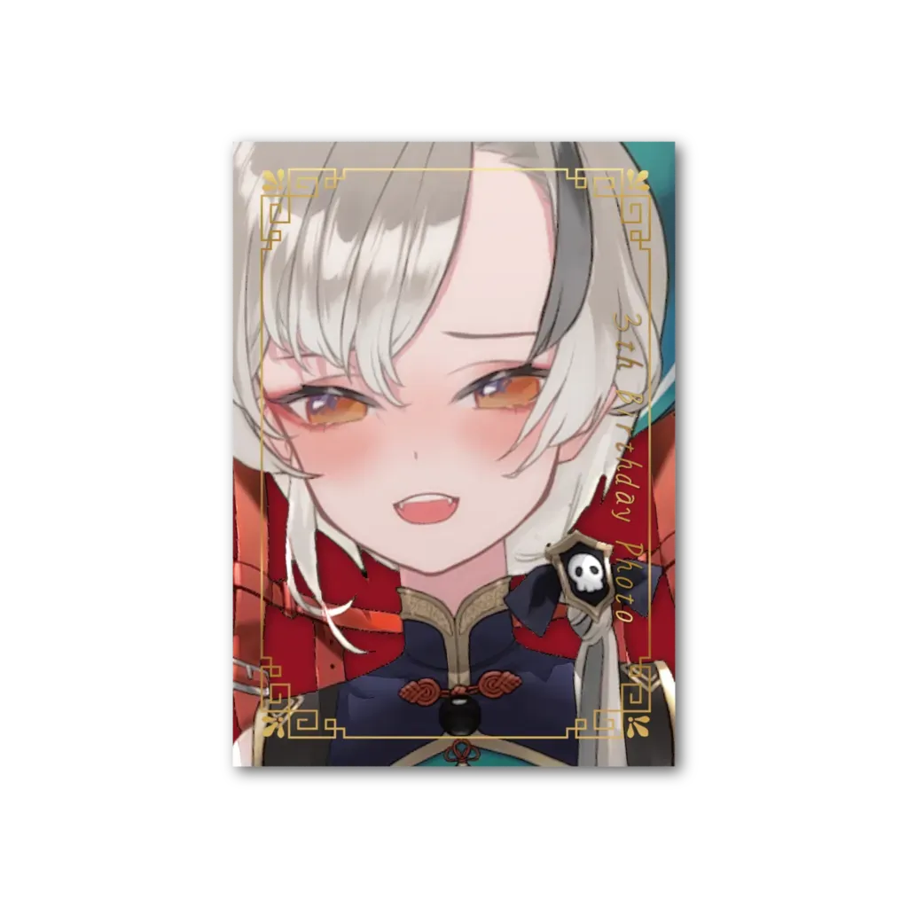 【フォトカード_直筆メッセージ】3th Birthday